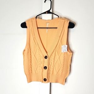 NWT Free People vest size medium